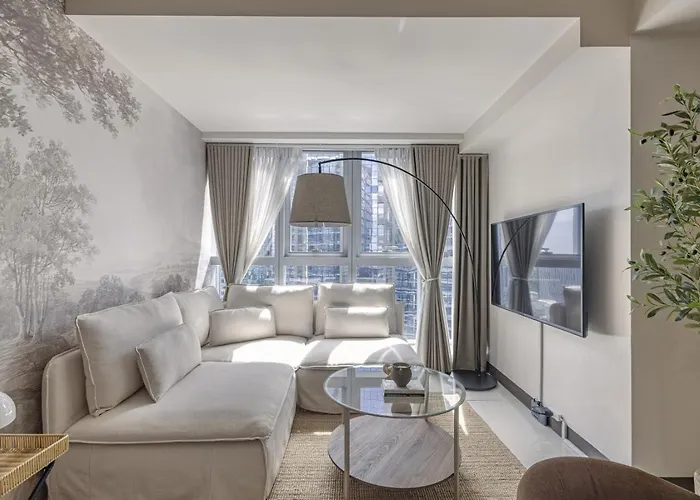 Apartamento Dreamy Corner 2br And Bathtub Work And Relax Bgc *
